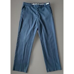 Perry Ellis Portfolio Folio Flex Chino Pants Trousers Stretch Blue 34x32 JBHS